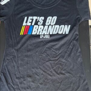 Let's Go Brandon' Hodgetwins girls shirt